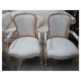 2 handcarved designer chairs need to be cleaned