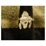 Sterling sz 7.25 Walt Disney Goofy ring