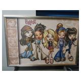 Rare Bratz Jade 2003 poster framed 36 x 25'