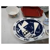Mikasa stoneware, platter and more