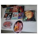 Bix Elvis Presley books pillow magnets