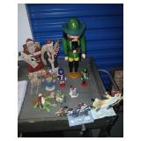Christmas lot nutcracker, frogs more