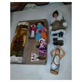 Box of dolls