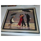 watercolor? painting 29 x 24 reproduction of