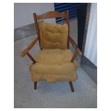 Mid-century armchair ladderback Crawford furn