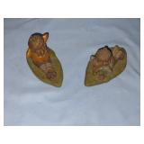 2 Clark gnomes, 3 and 4 inch long