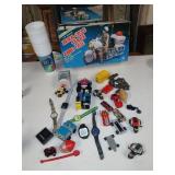 Vintage toys transformer watches cycle in the box