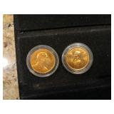 Franklin roosevelt and jefferson medallions