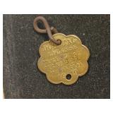 1919 dog tag Philadelphia, Pennsylvania police