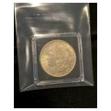 1921 silver Morgan dollar MS65