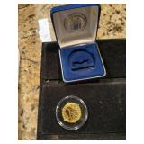 Copy replica $5 Indian gold coin.