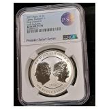 2022 Malta reverse proof 70 king and Queen