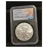 2023 US silver Eagle NGC MS70 1 oz 999