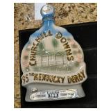 1970 Kentucky Derby jim beam decanter, Churchill