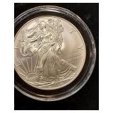 2008 American silver Eagle 999 1 oz