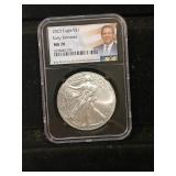 2023 silver Eagle NGC MS70 Ron Desantis