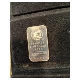 1oz Engelhard 999 silver bar