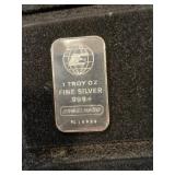 1oz Engelhard 999 silver bar