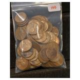 100 wheat penny lincoln cents