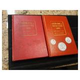 2 books 1964 1977 red book coin books