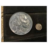1913 large copy buffalo nickel display
