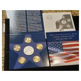 2008 US mint uncirculated dollar set silve Eagle