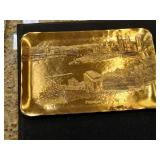 Bronze tray, handmade Kendall August Pa.