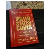 2009 red book coins hard back.