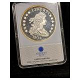 2000 american mint layered silver Eagle
