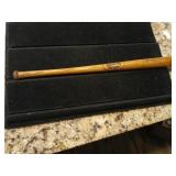 Pautucket Redsox signed  mini louisville Slugger