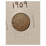 1909 indian head penny last year