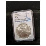 2023 US silver Eagle NGC MS70