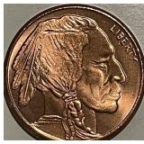 Copper One Oz. Art Bar