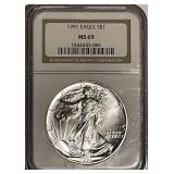 US 1991 Silver Eagle