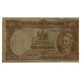 1940-55 N.Z. 10 Shilling Banknote