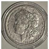 US 1890O Silver Morgan Dollar