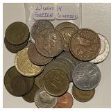 (27) Foreign Coins - (14) Countries