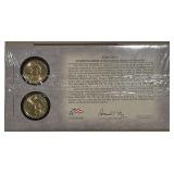 1st Day Coins Minted, Stamp Issued