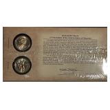 1st Day Coins Minted, Stamp Issued