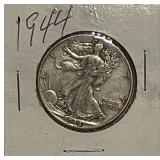 US Silver 1944 W.L. 50c