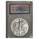 Certified MS70 2020 Silver Eagle