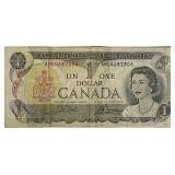 1973 Canada Dollar Banknote