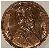 Copper One Oz. Art Bar
