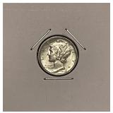 US UNC 1944D Merc. 10c