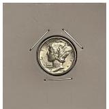 US UNC 1944D Merc. 10c