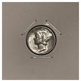 US UNC 1944D Merc. 10c