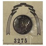 US 1941 Silver Mercury 10c