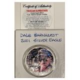 US Silver 2001 Eagle Dale Earnhardt