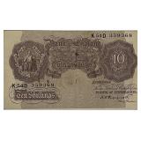 1948 BOE 10 Shillings Banknote
