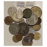 (27) Foreign Coins - (14) Countries